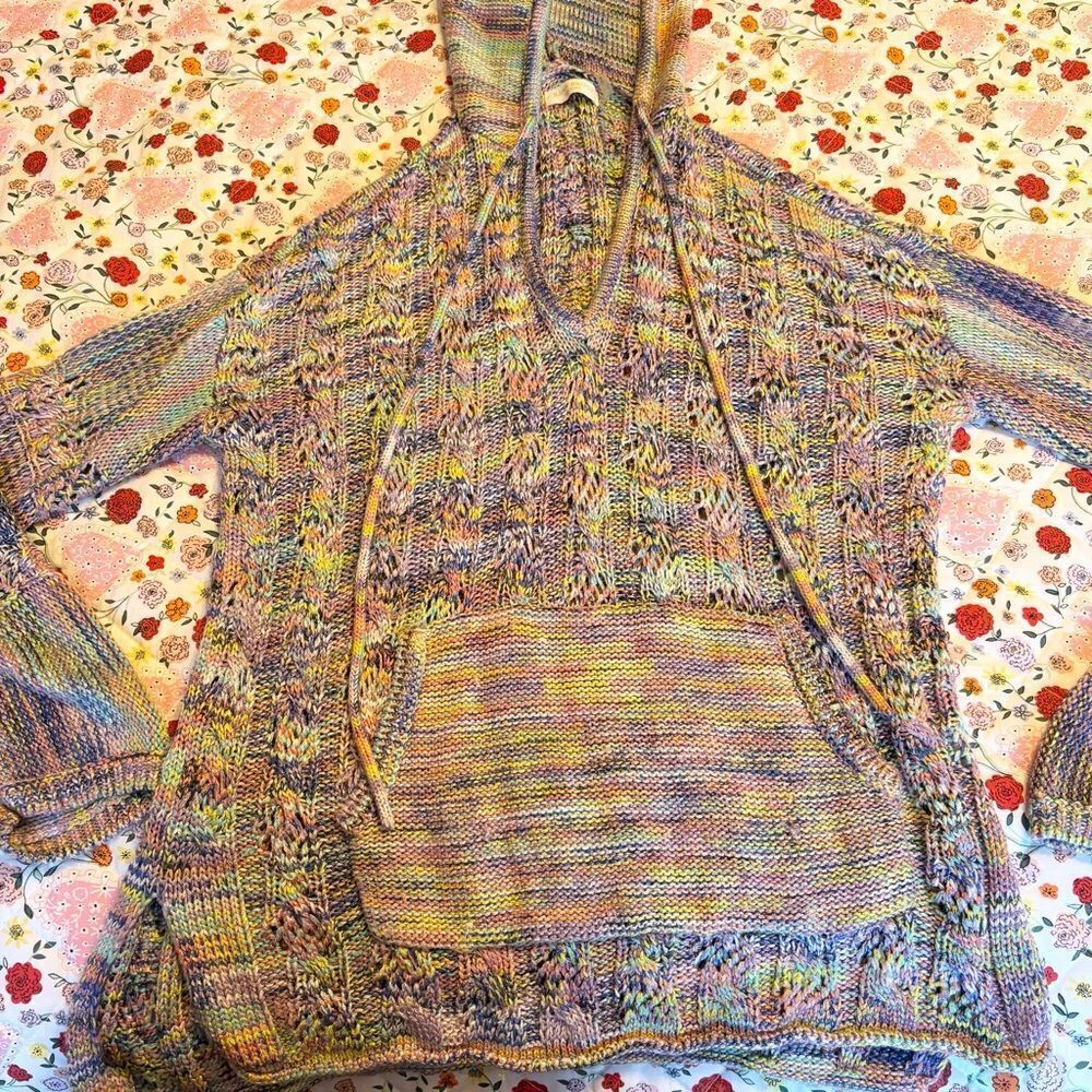Ramy Brook Multicolor Women's Hooded Sweater